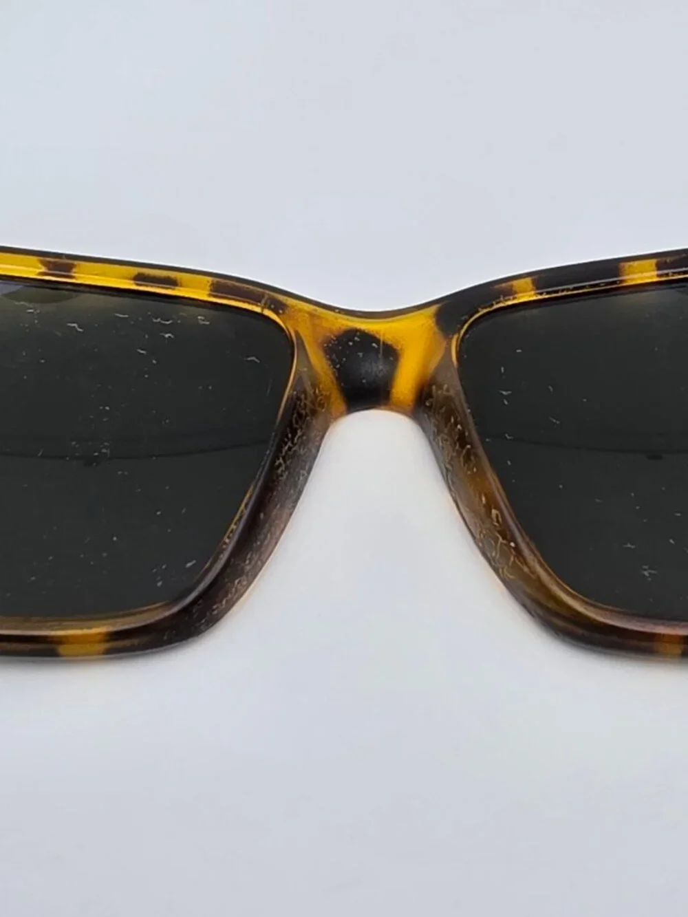 Madson of America Classico Tortoise Black Frame Polarized Grey Lens Sunglasses